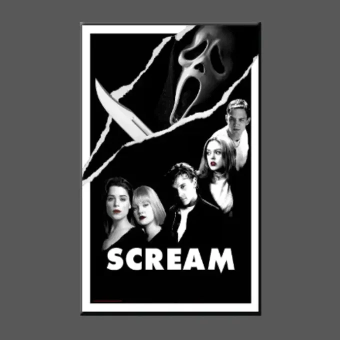Broche scream