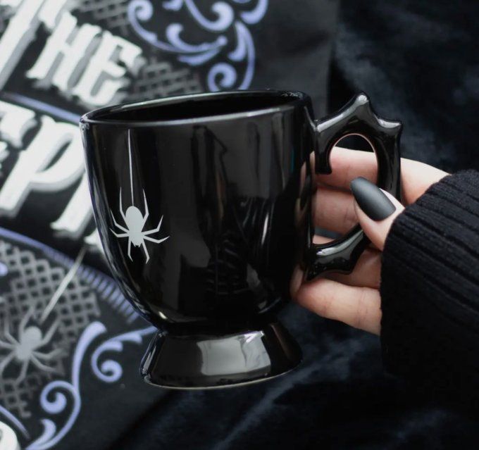 Mug Black Spider