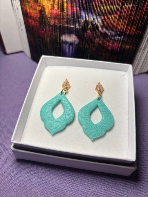 Boucles d'oreilles princesse Tiana