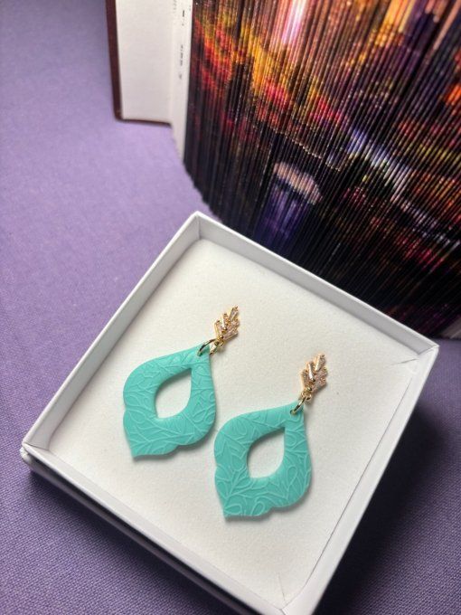Boucles d'oreilles princesse Tiana