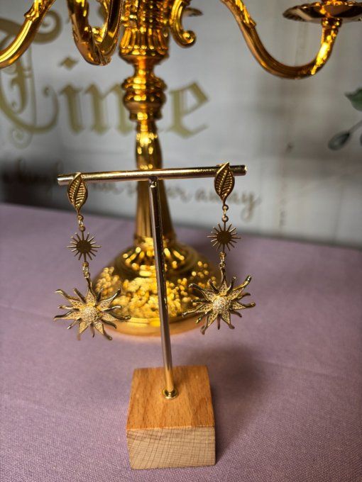 Boucles d'oreilles Raiponce