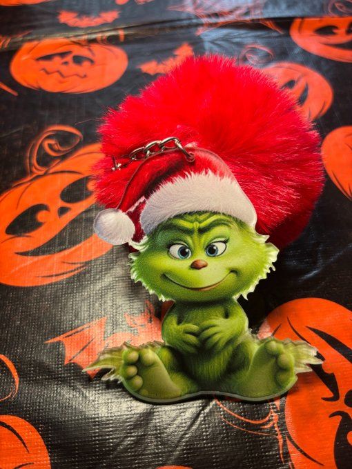 Porte clefs Grinch mini