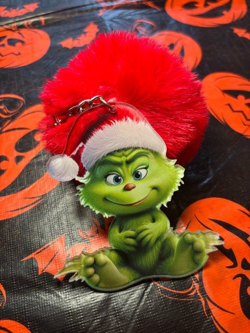Porte clefs Grinch mini