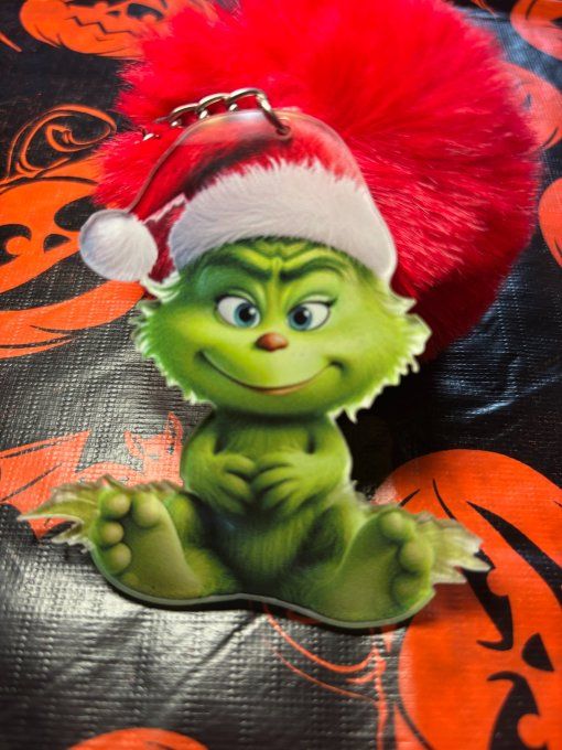 Porte clefs Grinch mini
