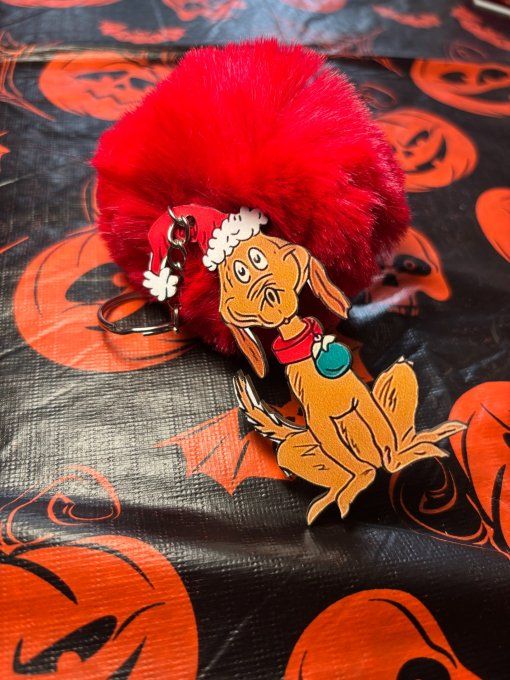 Porte clefs max le chien grinch 