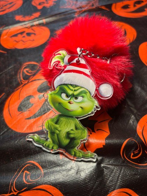 Porte clefs Grinch