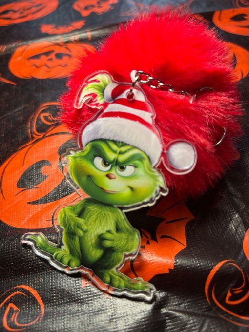 Porte clefs Grinch
