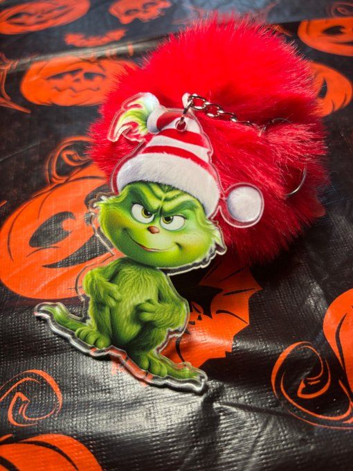 Porte clefs Grinch