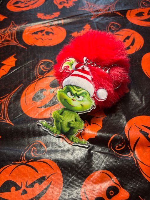 Porte clefs Grinch