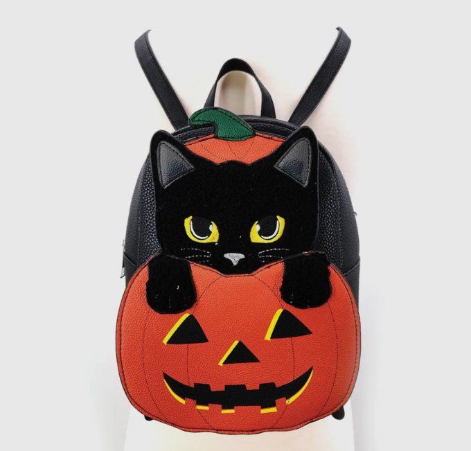 Sac à dos chat Halloween