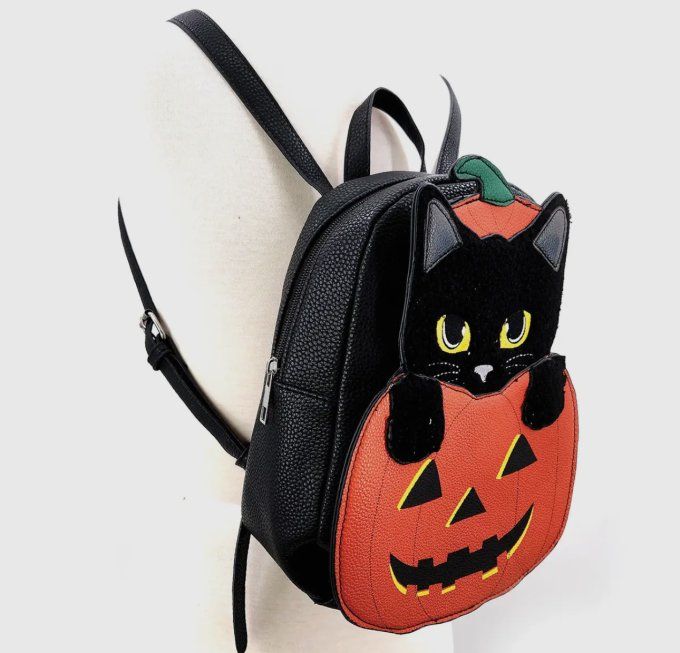 Sac à dos chat Halloween