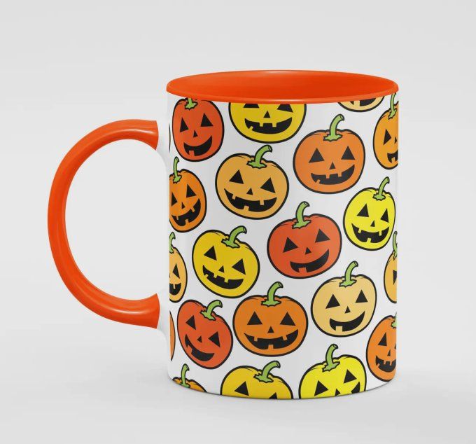 Mug Citrouilles d'halloween