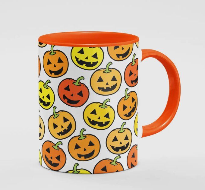 Mug Citrouilles d'halloween