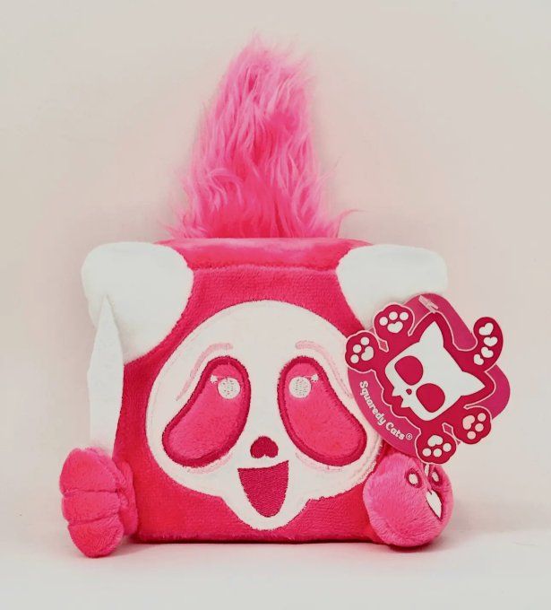 Peluche Ghostpuss pink taille signature