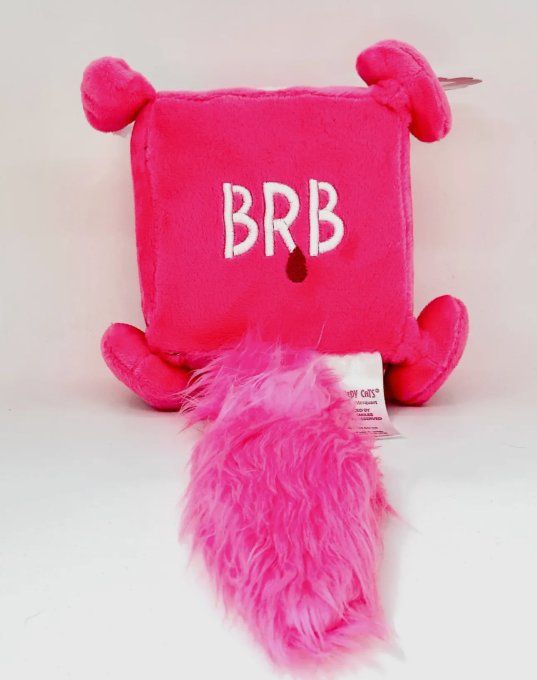 Peluche Ghostpuss pink taille signature