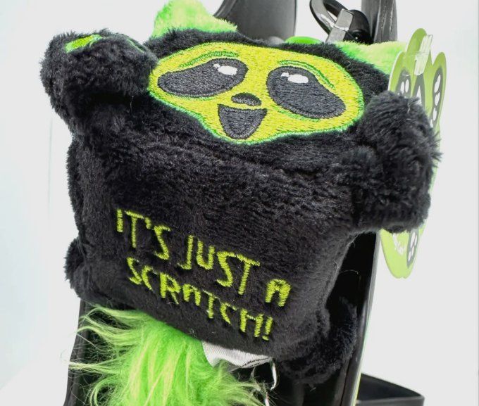Scratch parodie de stab smols mini peluche avec clip