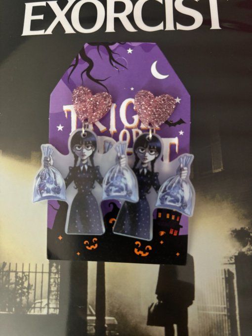 Boucles d'oreilles Wednesday