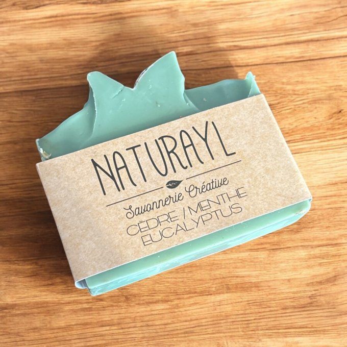 Savon Naturayl Cèdre/Menthe eucalyptus