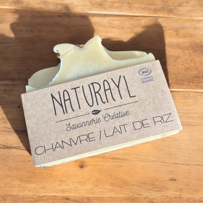 Savon Naturayl Chanvre/lait de riz