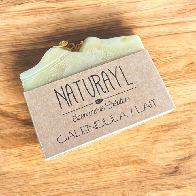 Savon Naturayl Calendula/lait de chèvre