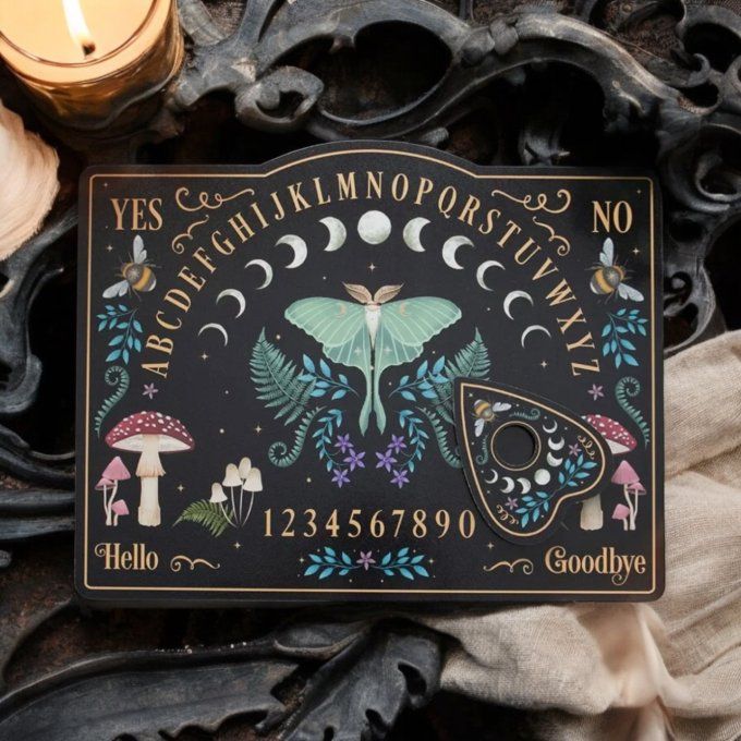 Planche ouija de la forêt sombre