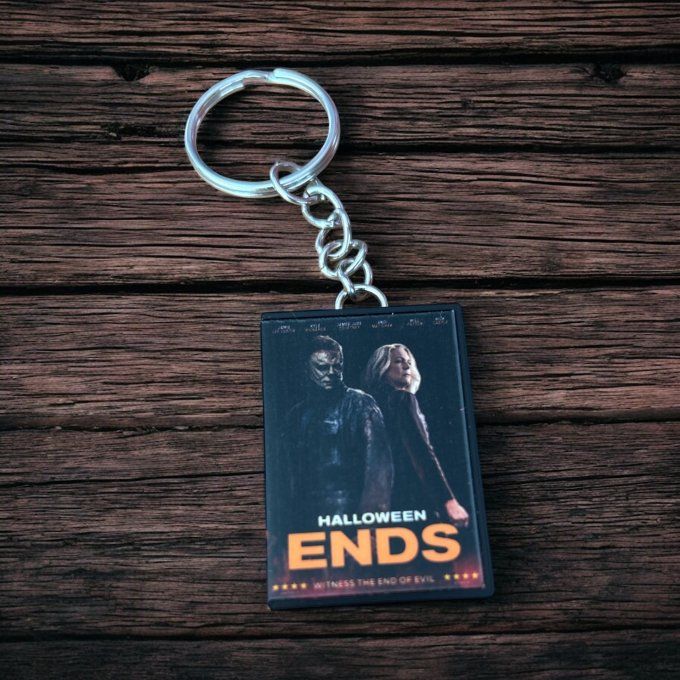Porte clés mini DVD Halloween ends