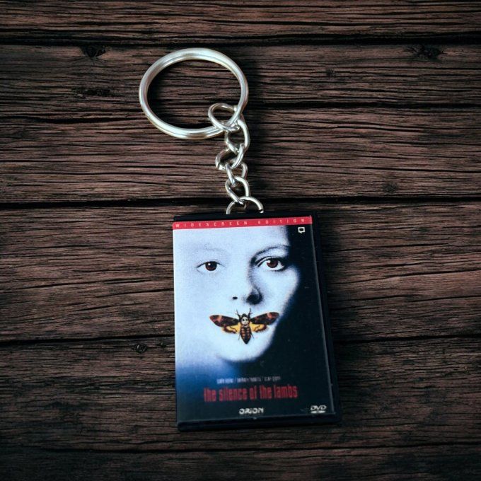 Porte clés mini DVD le silence des agneaux