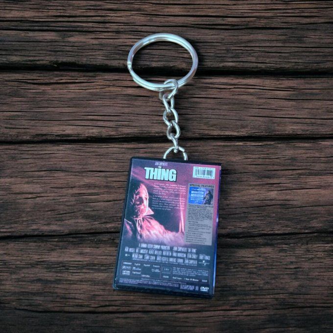 Porte clés mini DVD the thing