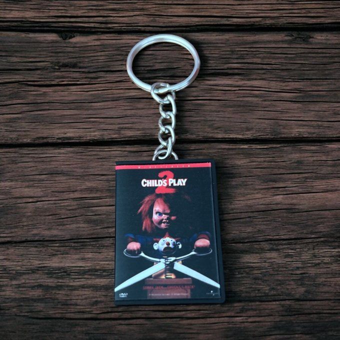 Porte clés mini DVD Chucky 2