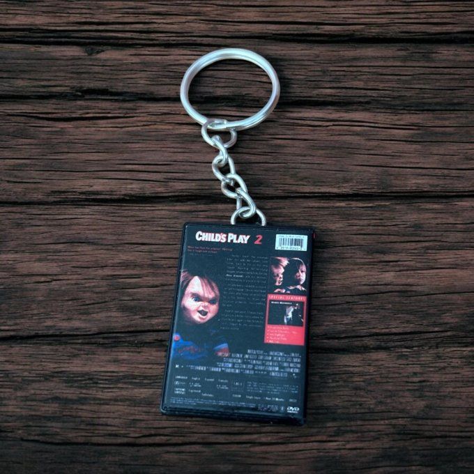 Porte clés mini DVD Chucky 2
