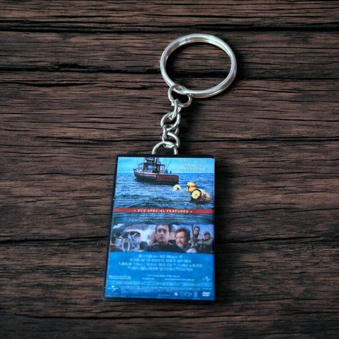 Porte clés mini DVD les dents de la mer