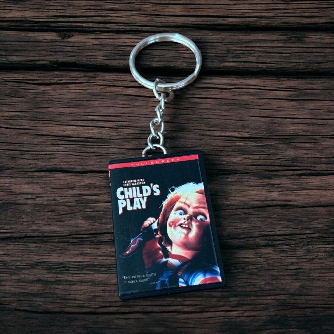 Porte clés mini DVD Chucky 1