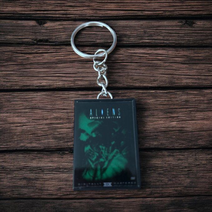 Porte clés mini DVD alien le retour