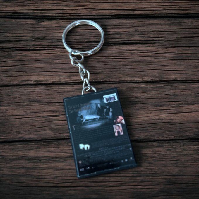 Porte clés mini DVD the exorcist