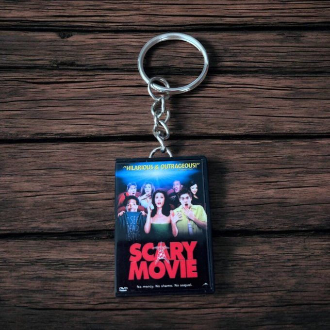 Porte clés mini DVD Scary movie